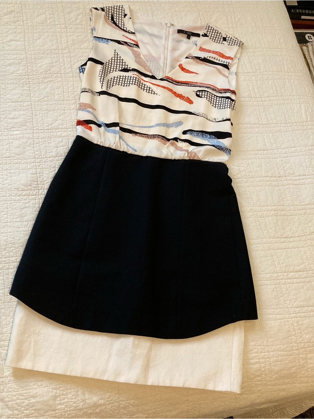 Tibi Silk Sheath Dress size 0 EUC